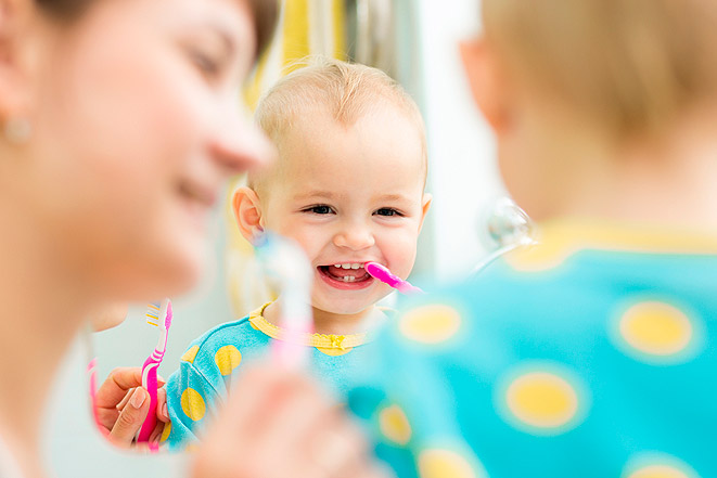 Состояние зубов ребенка обуславливается настроением его мамы